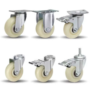 High Load-bearing Stem Polypropylene Medium Duty Furniture 3 4 5 Inch Casters Wheels